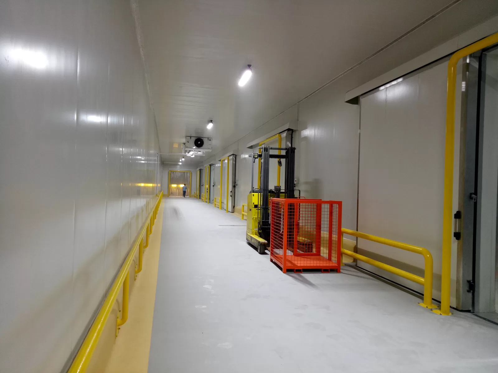 Cold storage and walk-in installation